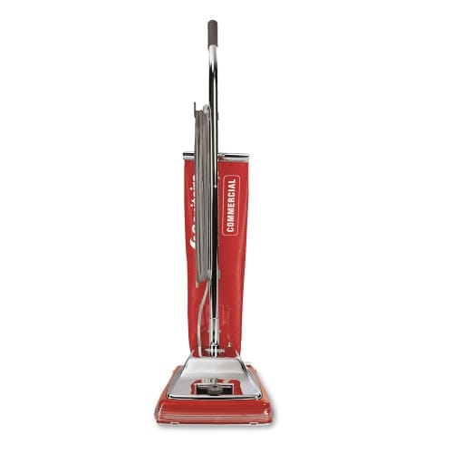 Sanitaire Tradition 12 Inch Upright Vacuum, Shake Out Bag, Chrome Hood and Brush Roll